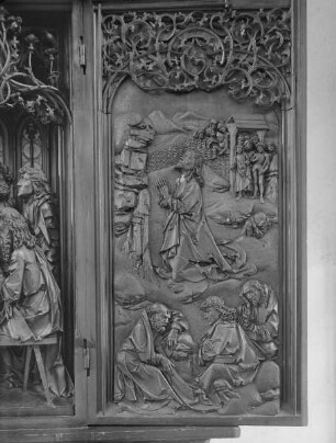 Heilig-Blut-Altar — Altarflügel (rechts): Christus am Ölberg
