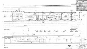 Stuttgart Schwabstraße: S-Bahngeschoß - Installationsplan S-Bahntunnel