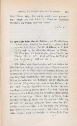 649-656 [Rezension] Schwane, Joseph, Die theologische Lehre über die Verträge