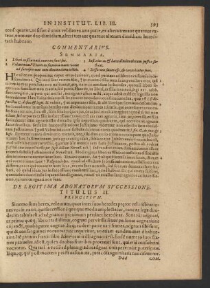De Legitima Adgnatorum Successione. Titulus II.