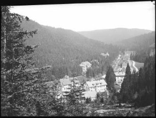 Bärenburg. Blick auf Tal Bärenburg