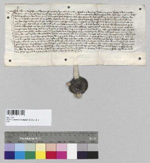 Thomas Reiselberger eignet Konrad dem Vetter, Bürger zu Landshut, das von ihm zu Lehen gehende Egerten-Gut. S: Thomas Reiselberger