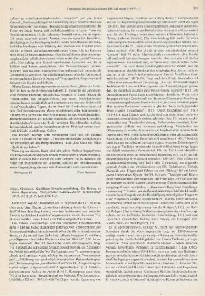387-389 [Rezension] Meier, Christoph, Kirchliche Erwachsenenbildung
