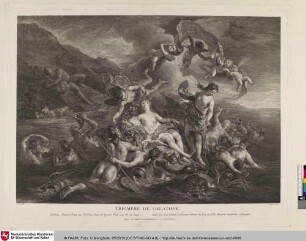 Triomphe de Galathée; [Triumph der Galathea]