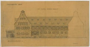 Fischer, Theodor; Jena; Universität - Ostflügel (Ansicht)