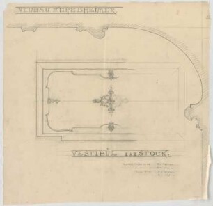 Thiersch, Friedrich von; München, Türkenstr.; Haus Neresheimer - Vestibül 1. OG u. 2. OG (Detail)