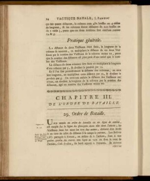 Chapitre III. De L´Ordre de Bataille.