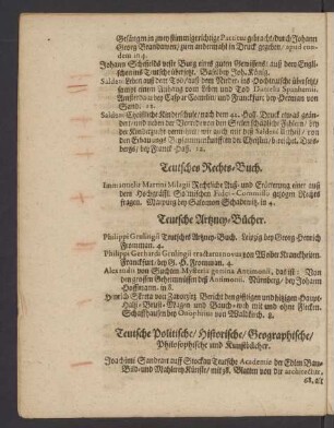 Teutsche Artzney-Bücher.