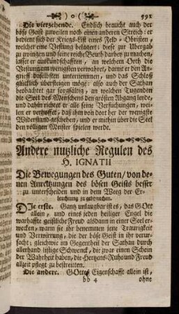 391-397, Andere nutzliche Regulen des H. Ignatii; Anmerckungen