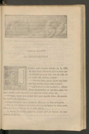 Capítulo XXXVI - La desaparición