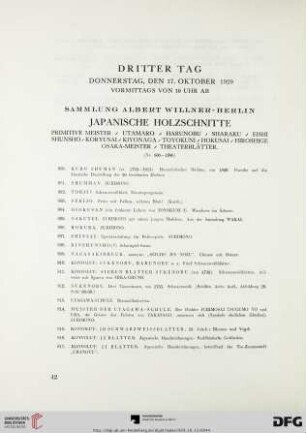 Japanische Holzschnitte (Nr. 800-1063)