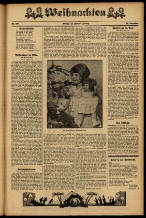 Zweite Ausgabe vom Freitag, den 25. Dezember 1931.