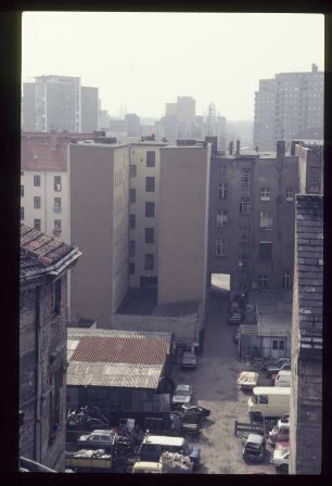 Diapositiv: Reichenberger Straße, Skalitzer Straße, 1986