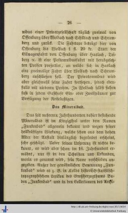 Das Mineralbad.