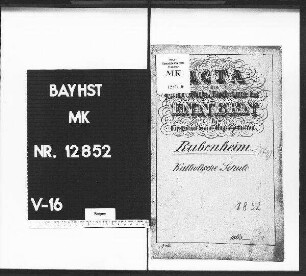 Rubenheim (Pfalz), kathol. Schule