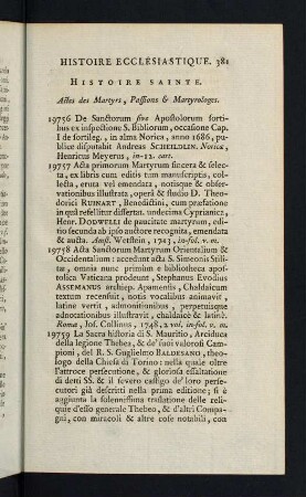 381-401, Histoire Sainte