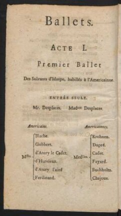 Ballets