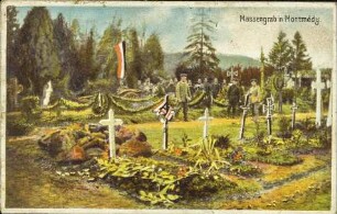 Massengrab in Montmédy.