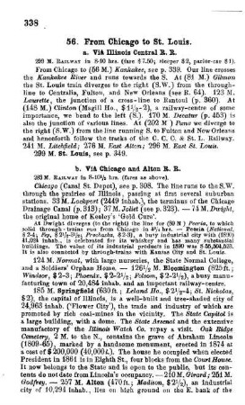 Viâ Chicago & Alton Railroad