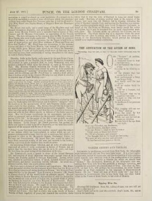 The abdication of the queen of song