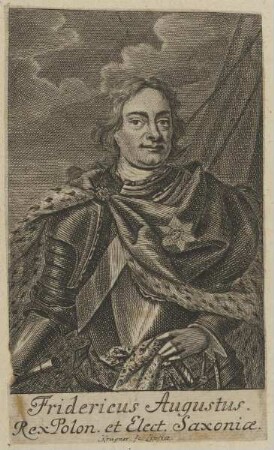 Bildnis des Fridericus Augustus, Rex Polon.