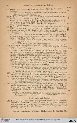 Niederlande und Belgien (Nr. 319 - 333)