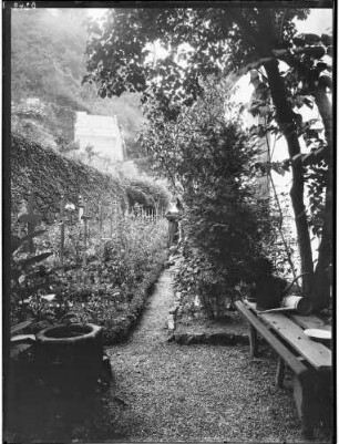 Baden-Baden Kloster Heilig-Grab Friedhof - Garten (Mitte 16. Jahrhundert)
