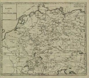 Karte von Deutschland