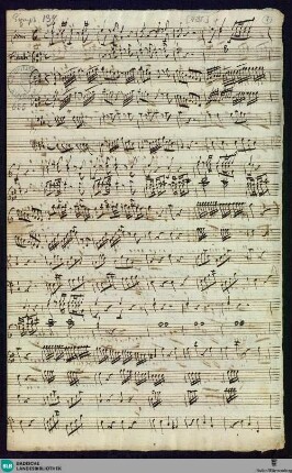 Symphonies - Mus. Hs. 655 : orch; E; BrinzingMWV 7.123