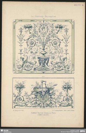 Türkrönungsfeld (Stil Louis XVI.)