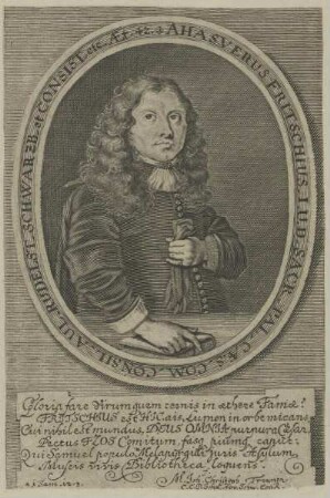 Bildnis des Ahasver Fritsch
