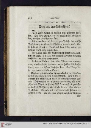 Drey und dreyßigster Brief