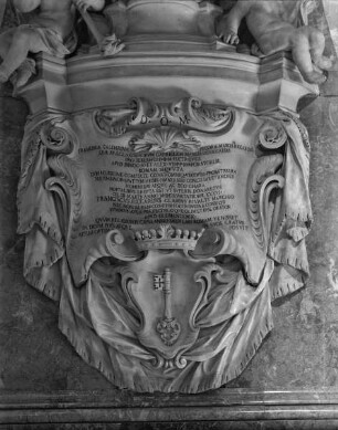 Inschrifttafel eines Grabmals