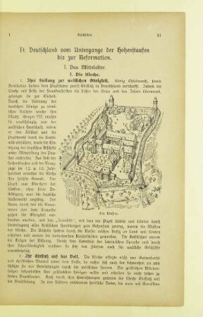 D. Deutschland vom Untergange der Hohenstaufen bis zur Reformation