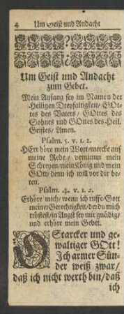 [I. Morgen- und Abend-Gebet auf alle Tage in der Wochen]