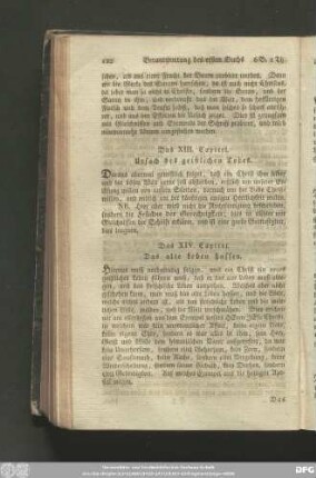 Das XIII. Capitel. Ursach des geistlichen Todes.
