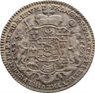 Münze, 1/16 Taler (Düttchen), 1756