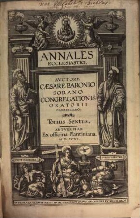 Annales Ecclesiastici, Tomus Sextus