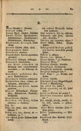 Wörterbuch der in Teutschland üblichen Spitzbuben-Sprachen : in zwei Bänden ; die Gauner- und Zigeuner-Sprache enthaltend, 1,2. Teutsch-Gaunerisch