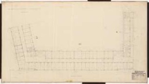 Reichsluftfahrtministerium, Berlin: Teilgrundriss V1/L1/A 1:100 (2. OG)