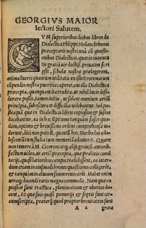 Quaestiones rhetoricae ex Cicerone, Quintiliano