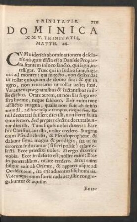 Dominica XXV. Trinitatis ...