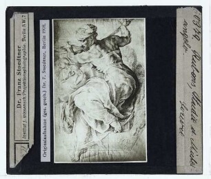 Rubens, Libysche Sybille (nach Michelangelo) (Paris, Louvre INV20227-recto)