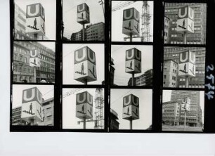 Stadtbahn Frankfurt - Baulos Theaterplatz, 1974