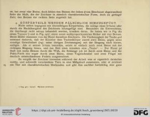 4. Körperteile werden fälschlich hinzugefügt
