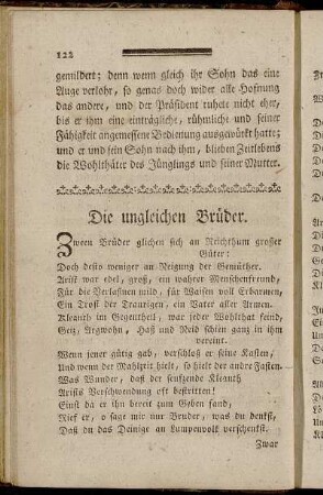 Die ungleichen Brüder