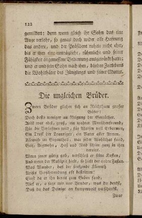 Die ungleichen Brüder