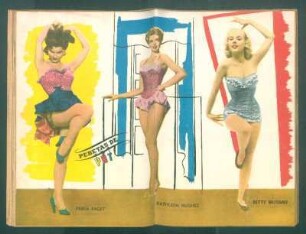 Debra Paget, Kathleen Hughes, Betty Brosmer - [Ilustración]