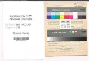 Entnazifizierung Georg Stracke, geb. 01.05.1889 (Angest.)
