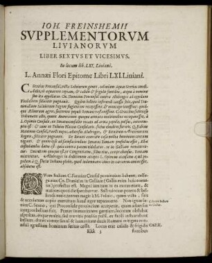 Liber Sextus Et Vicesimus.
